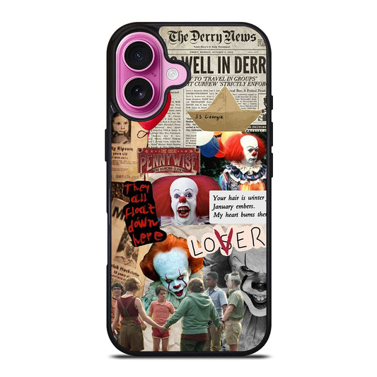 LOSERS CLUB IT MOVIES COLLAGE 3 iPhone 16 Plus Case Cover