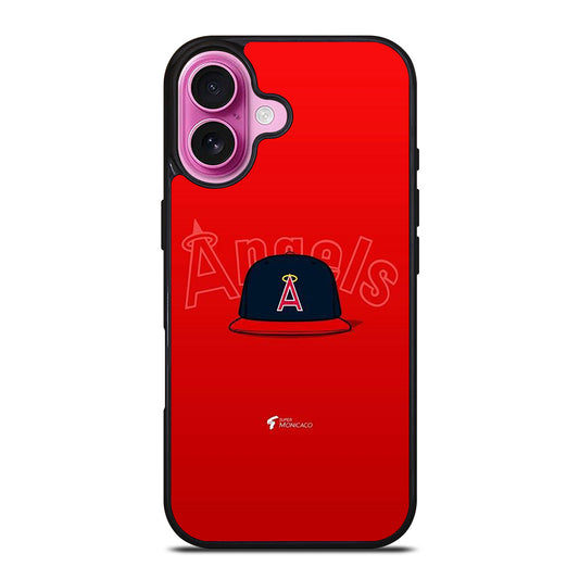 LOS ANGELES ANGELS BASEBALL MLB LOGO iPhone 16 Plus Case Cover