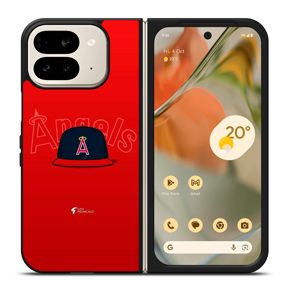 LOS ANGELES ANGELS BASEBALL MLB LOGO Google Pixel 9 Pro Fold Case Cover