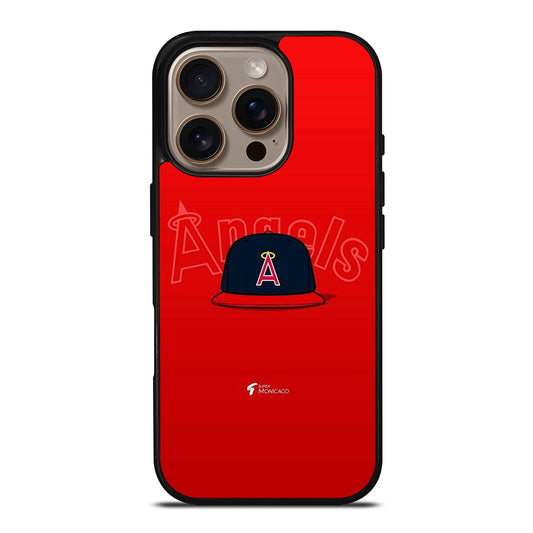 LOS ANGELES ANGELS BASEBALL MLB LOGO iPhone 16 Pro Case Cover