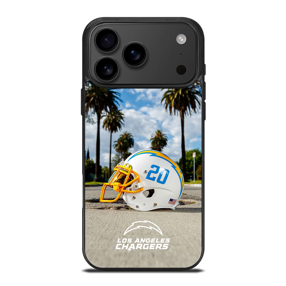 LOS ANGELES CHARGERS HELMET ICON iPhone 17 Pro Max Case Cover