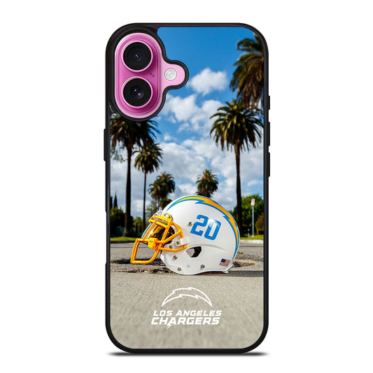 LOS ANGELES CHARGERS HELMET ICON iPhone 16 Plus Case Cover