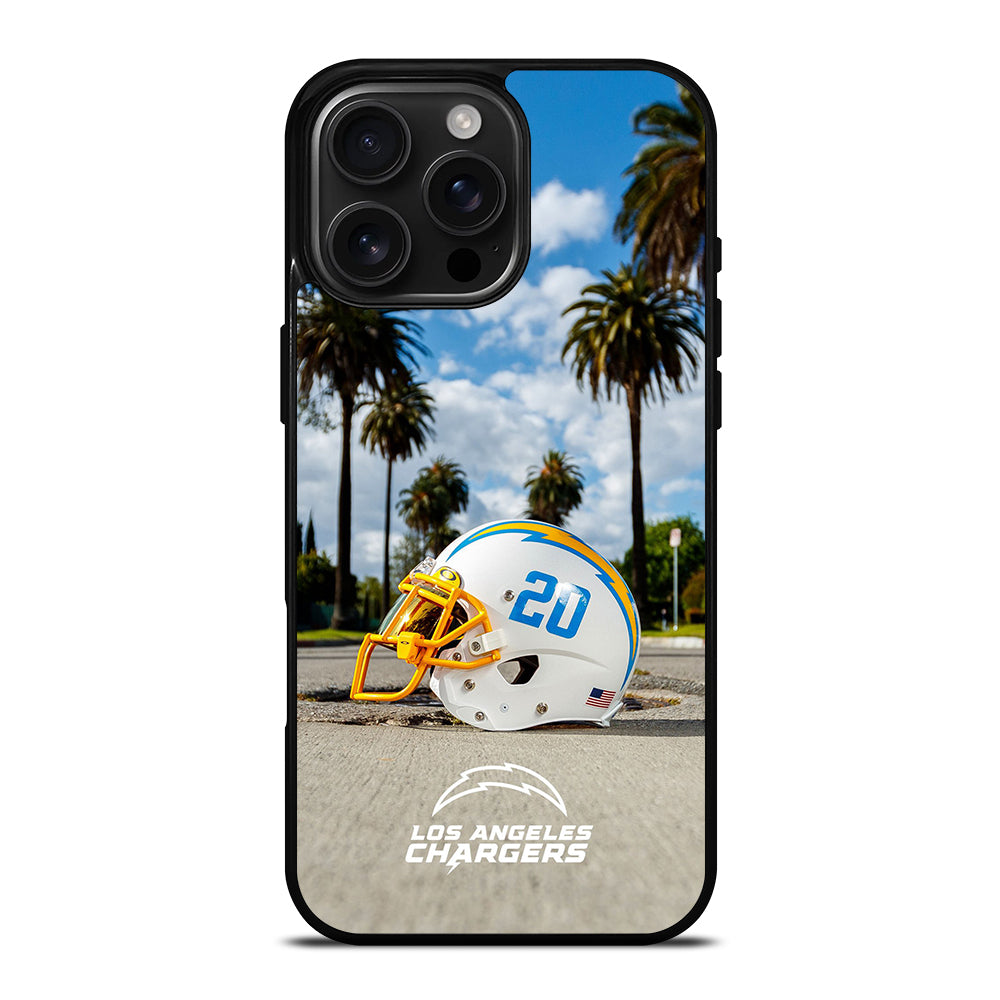 LOS ANGELES CHARGERS HELMET ICON iPhone 16 Pro Max Case Cover