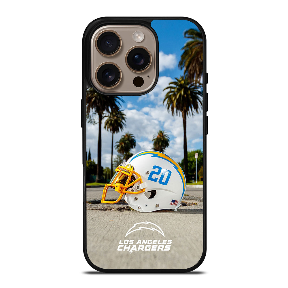 LOS ANGELES CHARGERS HELMET ICON iPhone 16 Pro Case Cover