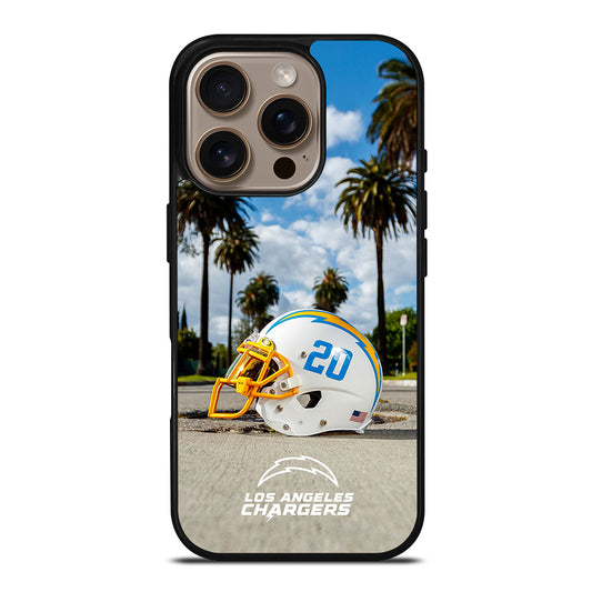 LOS ANGELES CHARGERS HELMET ICON iPhone 16 Pro Case Cover