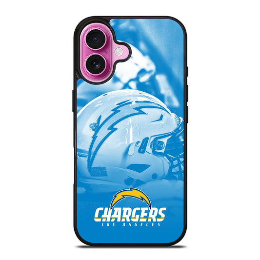 LOS ANGELES CHARGERS HELMET NFL iPhone 16 Plus Case Cover