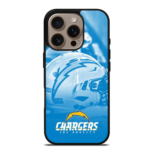 LOS ANGELES CHARGERS HELMET NFL iPhone 16 Pro Case Cover
