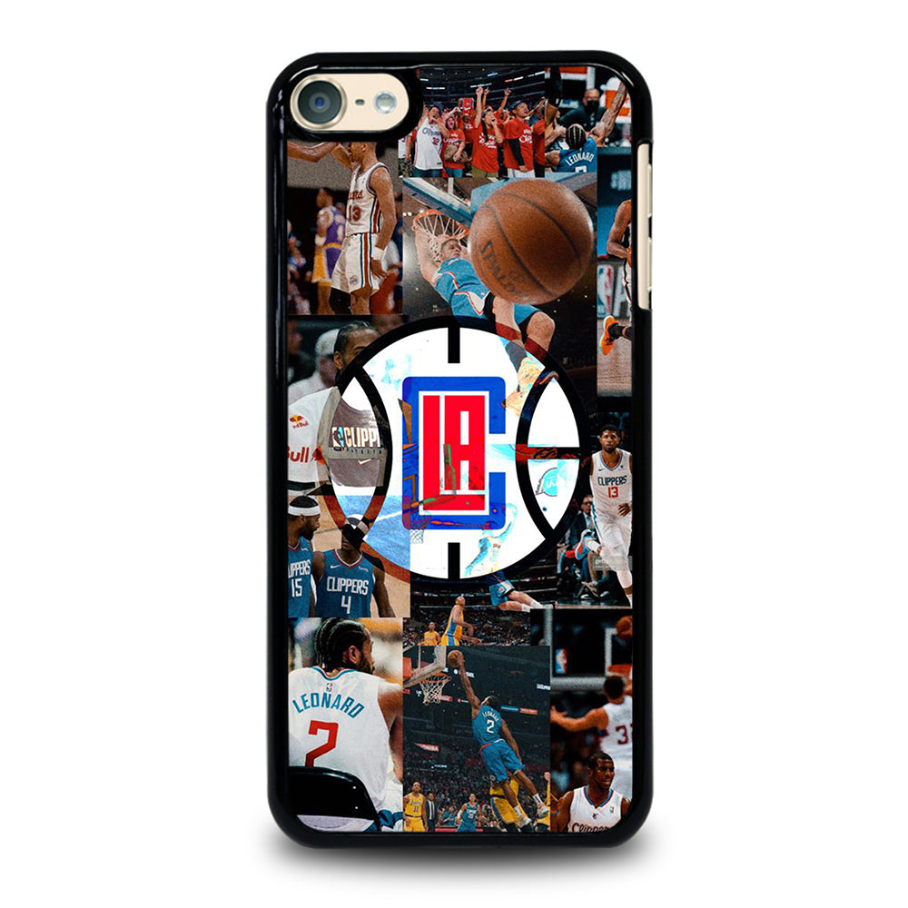 LOS ANGELES CLIPPERS COLLAGE LOGO iPod Touch 6 Case Cover