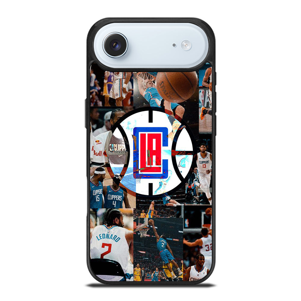 LOS ANGELES CLIPPERS COLLAGE LOGO iPhone Air Case Cover