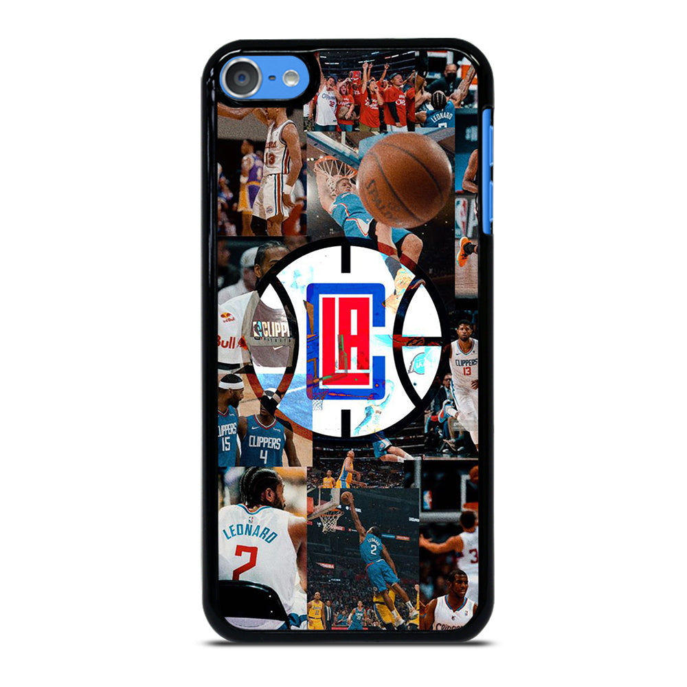 LOS ANGELES CLIPPERS COLLAGE LOGO iPod Touch 7 Case Cover