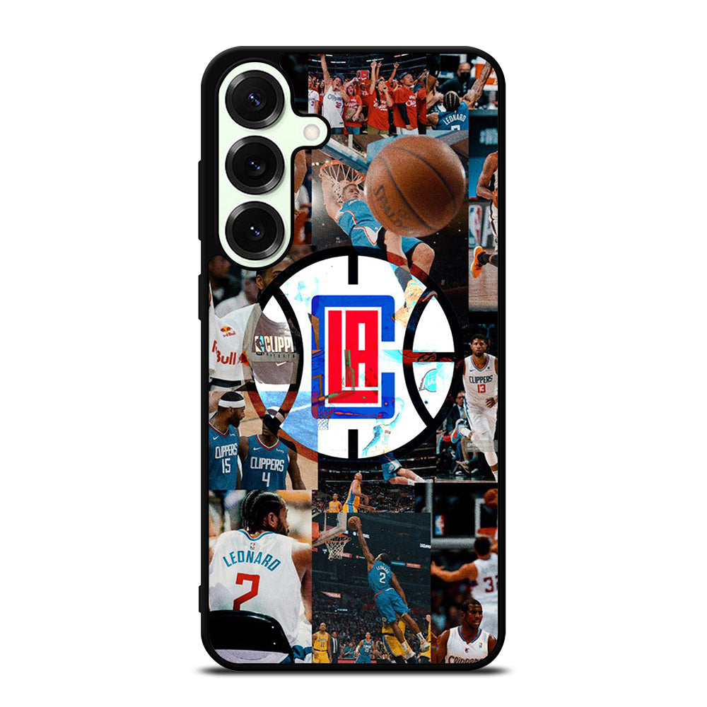 LOS ANGELES CLIPPERS COLLAGE LOGO Samsung Galaxy S25 Plus Case Cover
