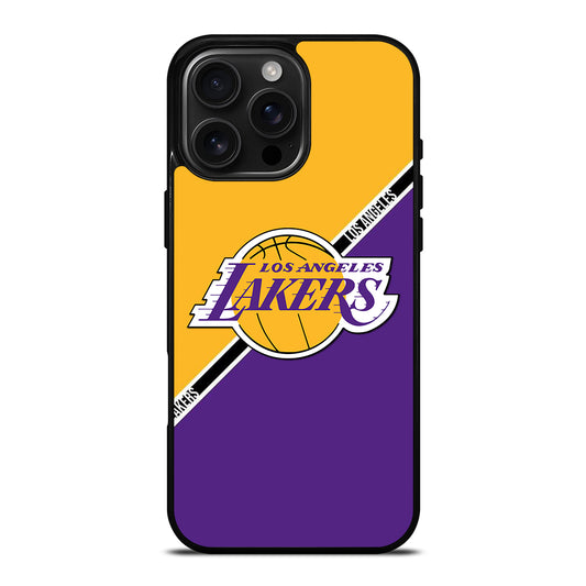LOS ANGELES LAKERS BASKETBALL iPhone 16 Pro Max Case Cover