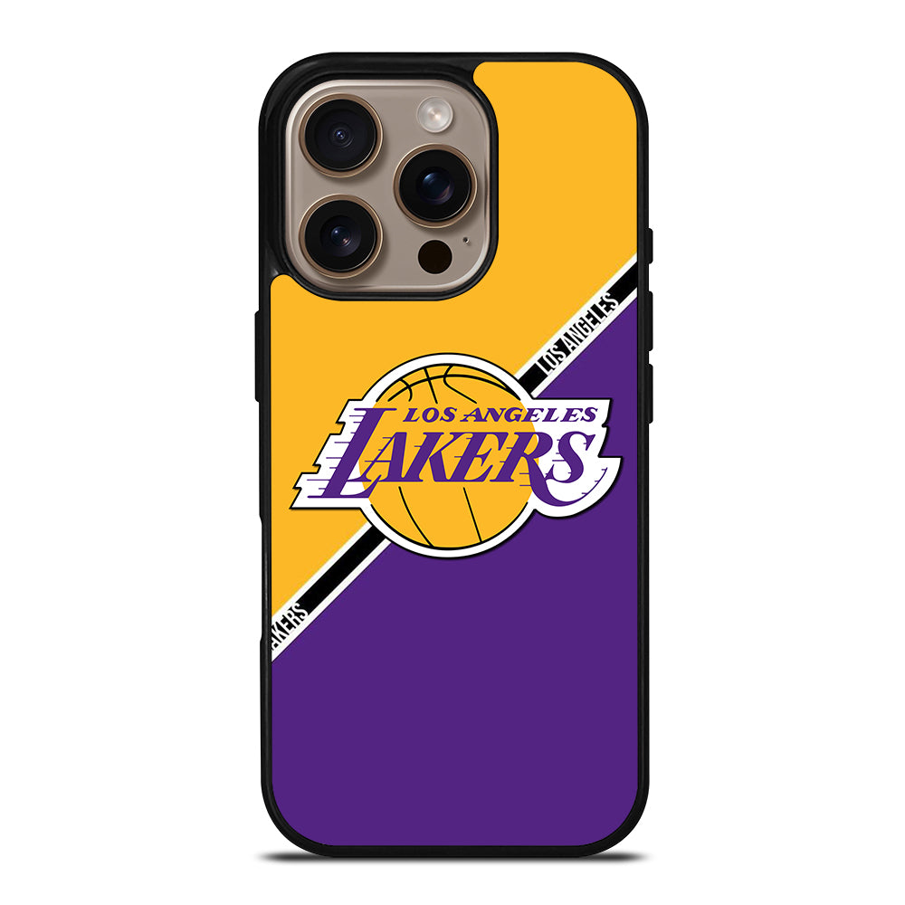 LOS ANGELES LAKERS BASKETBALL iPhone 16 Pro Case Cover