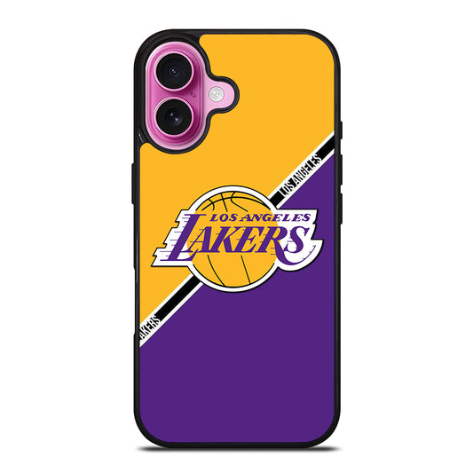 LOS ANGELES LAKERS BASKETBALL iPhone 16 Plus Case Cover