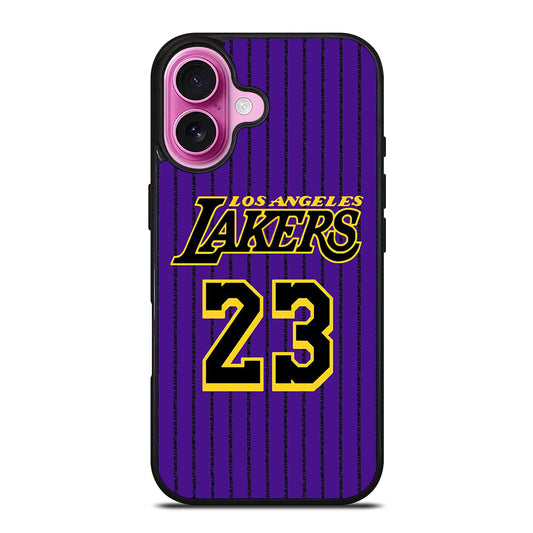 LOS ANGELES LAKERS JERSEY iPhone 16 Plus Case Cover
