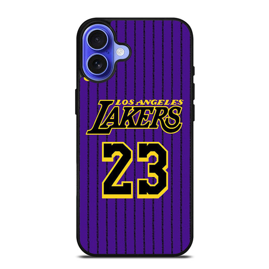 LOS ANGELES LAKERS JERSEY iPhone 16 Case Cover