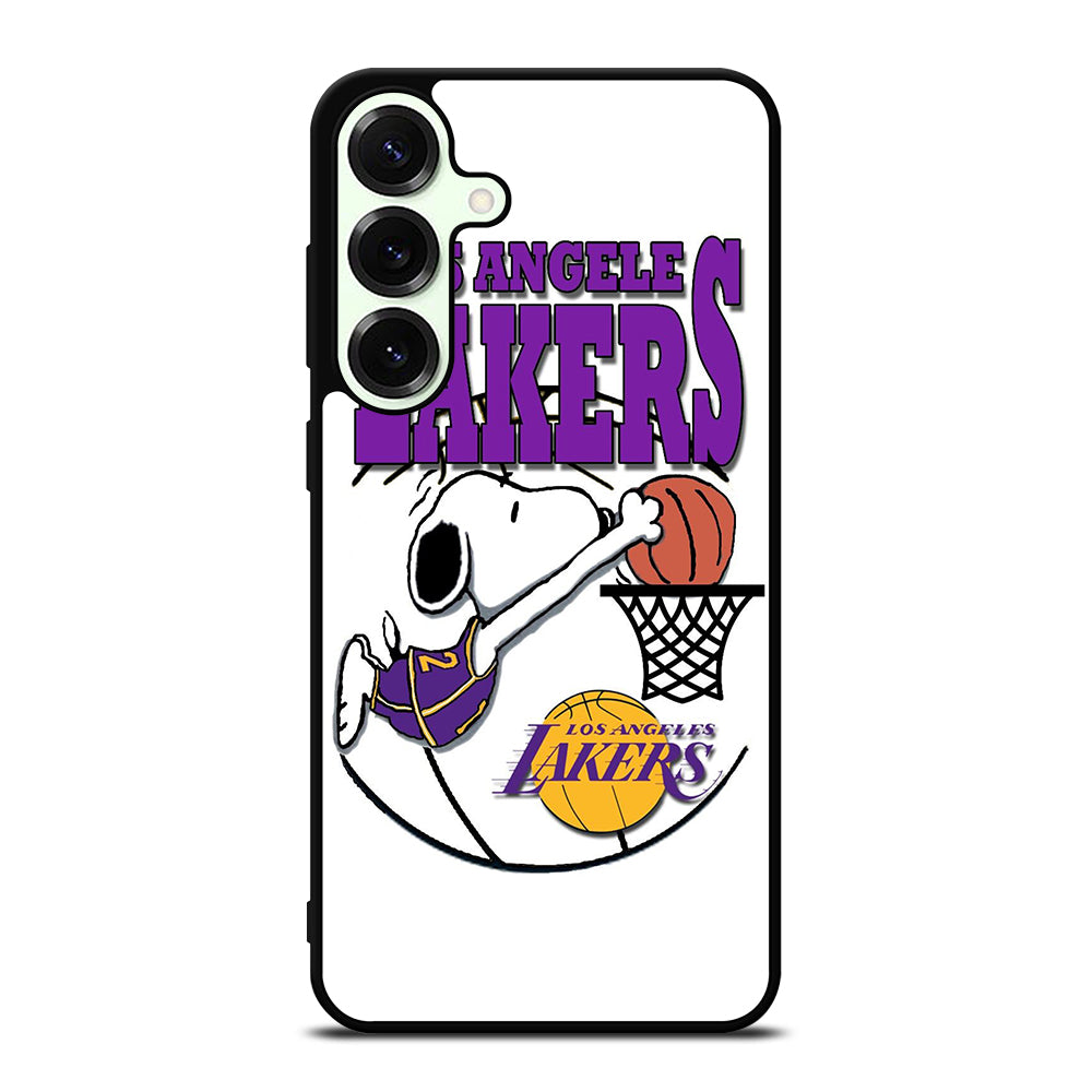 LOS ANGELES LAKERS SNOOPY LOGO Samsung Galaxy S26 Plus Case Cover