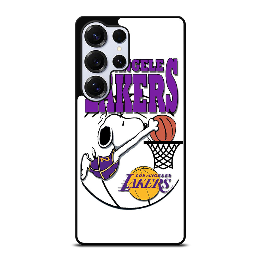 LOS ANGELES LAKERS SNOOPY LOGO Samsung Galaxy S25 Ultra Case Cover