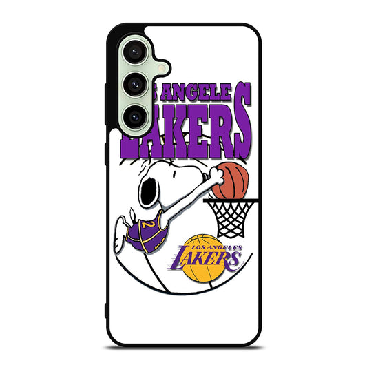 LOS ANGELES LAKERS SNOOPY LOGO Samsung Galaxy S24 FE Case Cover