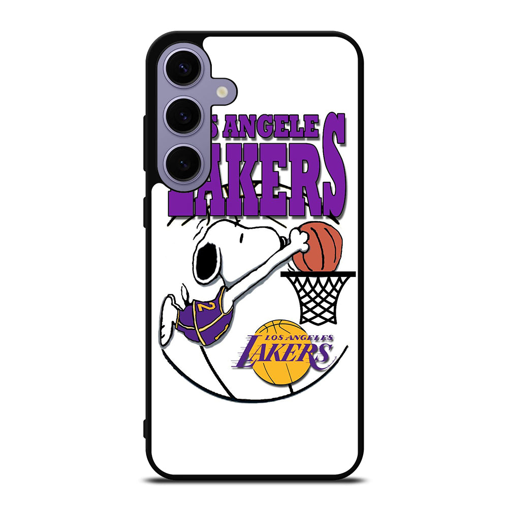 LOS ANGELES LAKERS SNOOPY LOGO Samsung Galaxy S24 Plus Case Cover