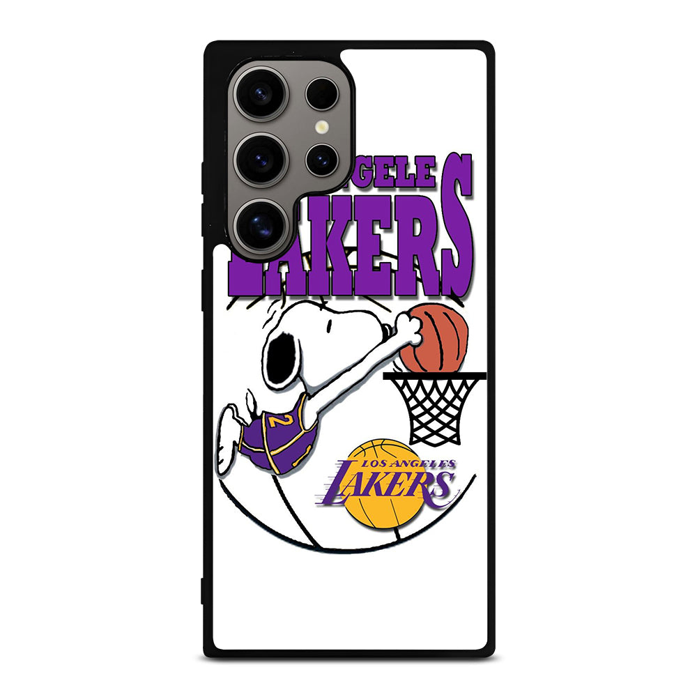 LOS ANGELES LAKERS SNOOPY LOGO Samsung Galaxy S24 Ultra Case Cover