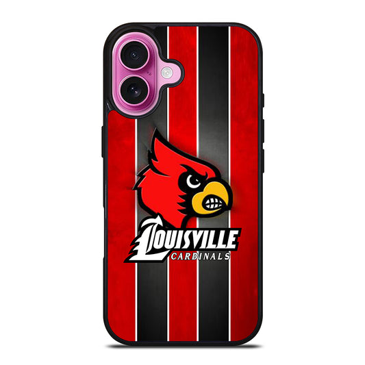 LOUISVILLE CARDINALS ICON iPhone 16 Plus Case Cover