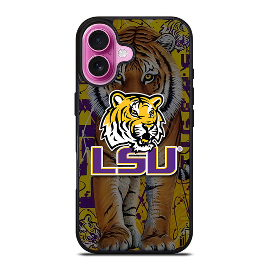 LSU TIGERS SYMBOL iPhone 16 Plus Case Cover