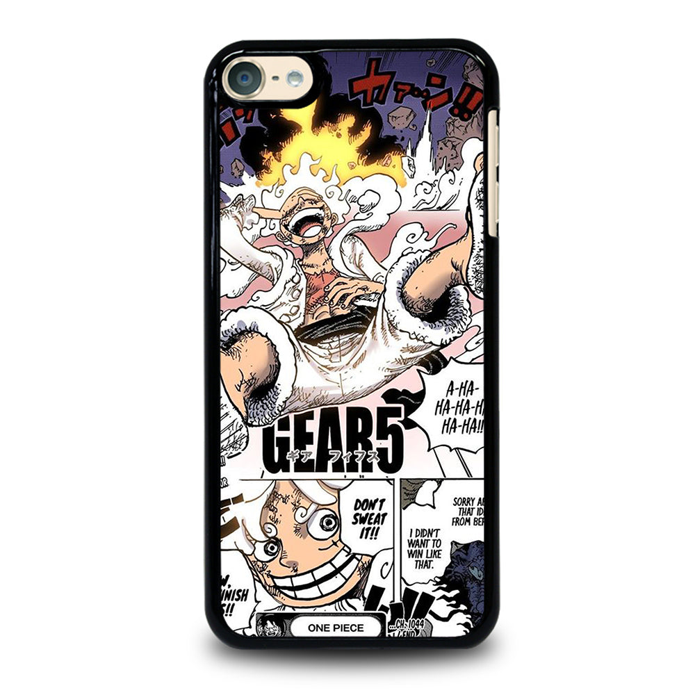 LUFFY ONE PIECE GEAR 5 MANGA iPod Touch 6 Case Cover