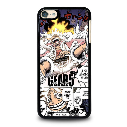 LUFFY ONE PIECE GEAR 5 MANGA iPod Touch 6 Case Cover