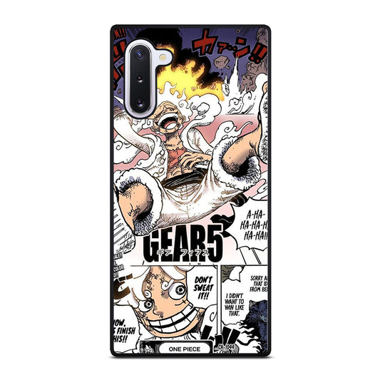 LUFFY ONE PIECE GEAR 5 MANGA Samsung Galaxy Note 10 Case Cover