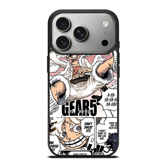 LUFFY ONE PIECE GEAR 5 MANGA iPhone 17 Pro Case Cover