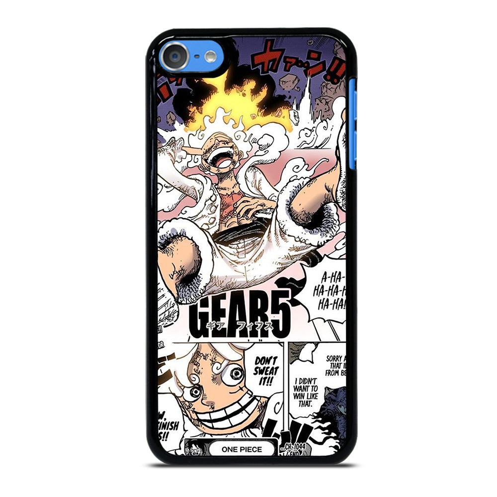 LUFFY ONE PIECE GEAR 5 MANGA iPod Touch 7 Case Cover