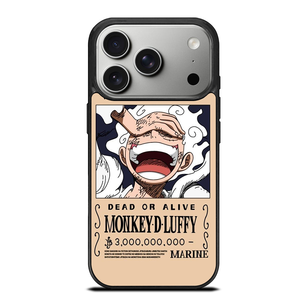 LUFFY ONE PIECE GEAR 5 iPhone 17 Pro Case Cover