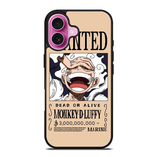 LUFFY ONE PIECE GEAR 5 iPhone 16 Plus Case Cover