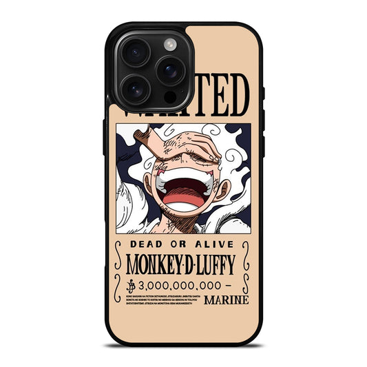 LUFFY ONE PIECE GEAR 5 iPhone 16 Pro Max Case Cover