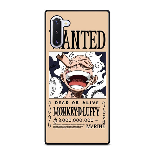 LUFFY ONE PIECE GEAR 5 Samsung Galaxy Note 10 Case Cover