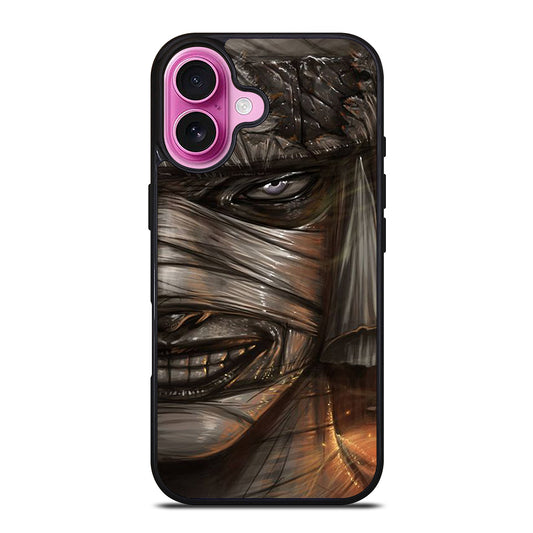 MAKOTO SAMURAI X RUROUNI KENSHIN FACE ART iPhone 16 Plus Case Cover