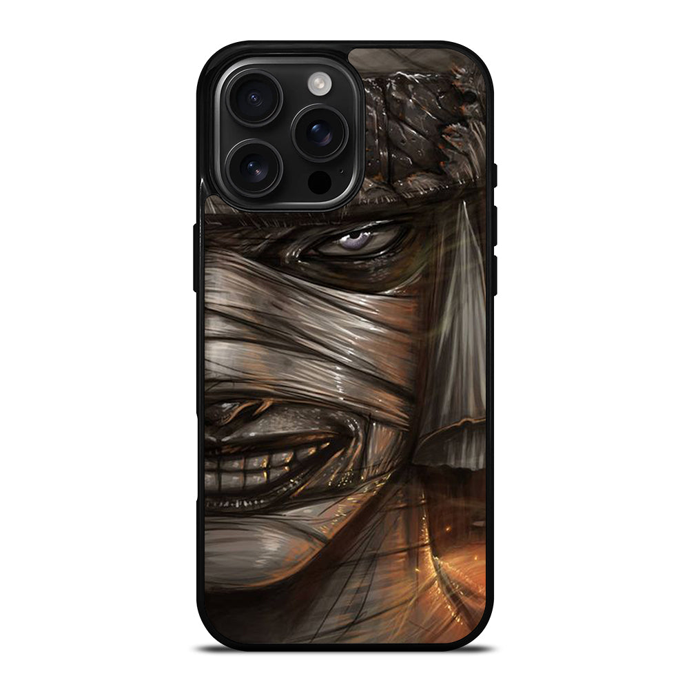 MAKOTO SAMURAI X RUROUNI KENSHIN FACE ART iPhone 16 Pro Max Case Cover
