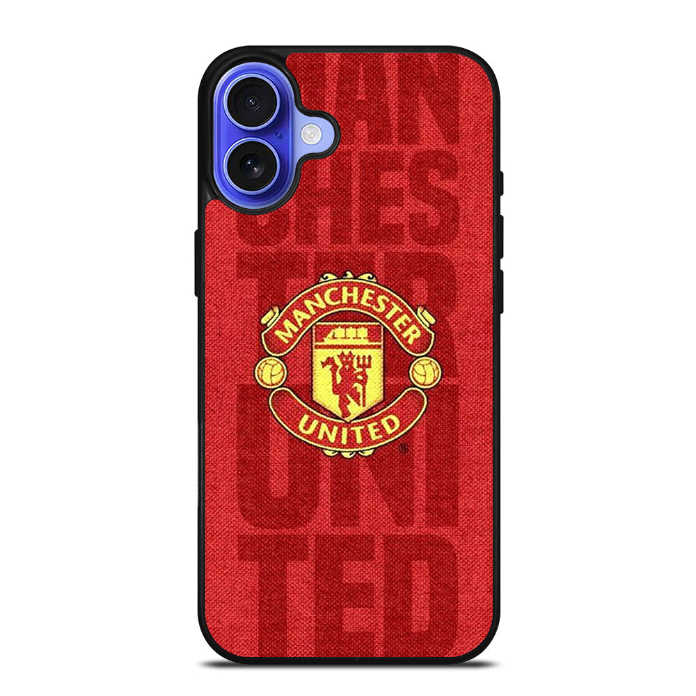MANCHESTER UNITED ICON iPhone 16 Case Cover