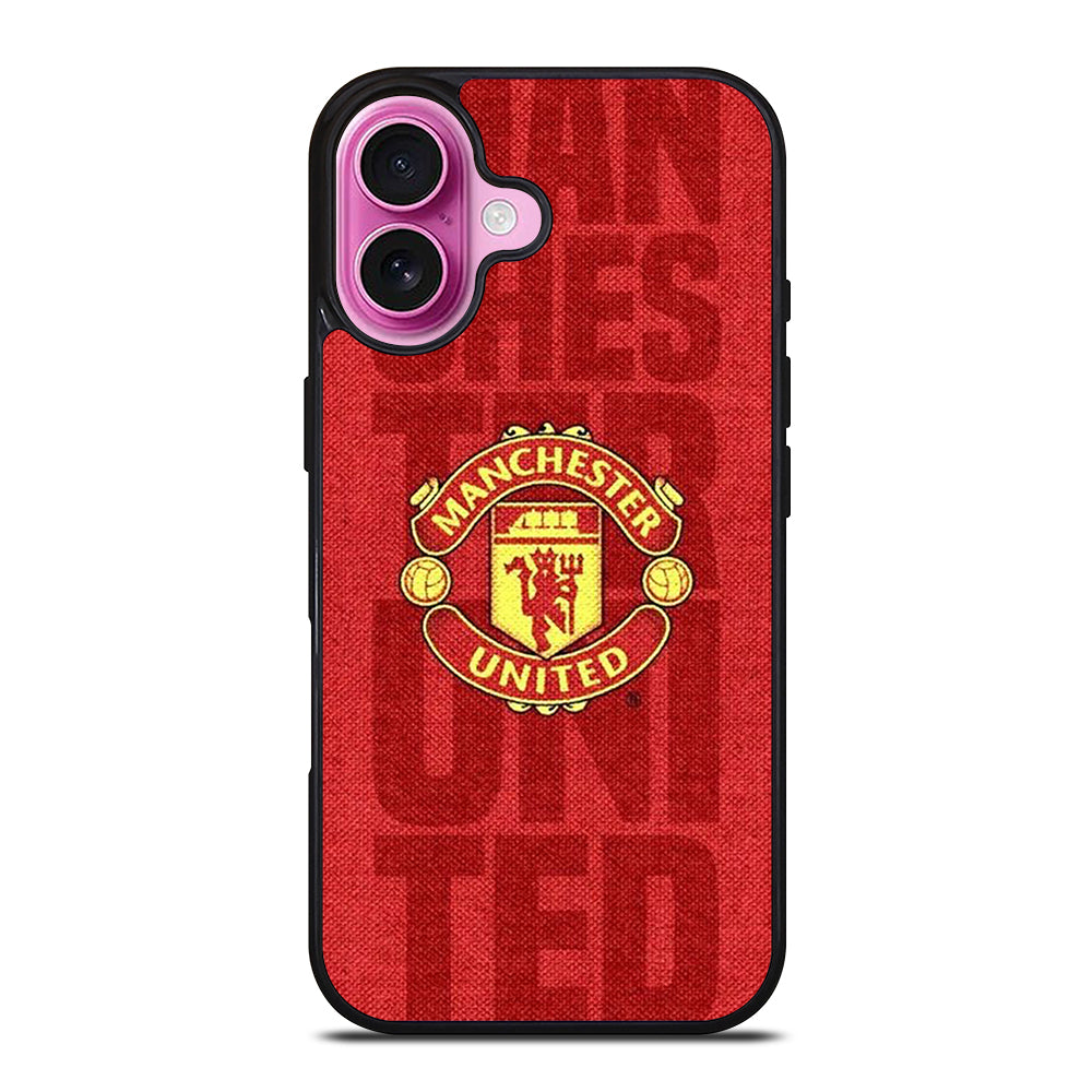MANCHESTER UNITED ICON iPhone 16 Plus Case Cover