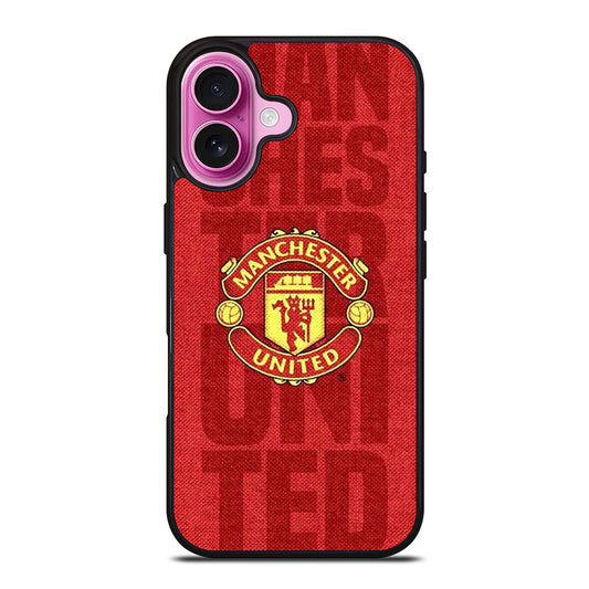 MANCHESTER UNITED ICON iPhone 16 Plus Case Cover