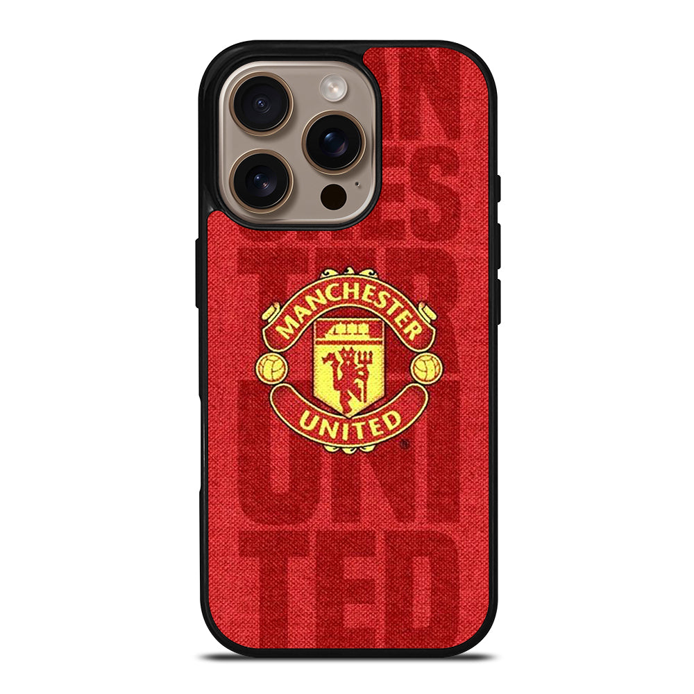 MANCHESTER UNITED ICON iPhone 16 Pro Case Cover