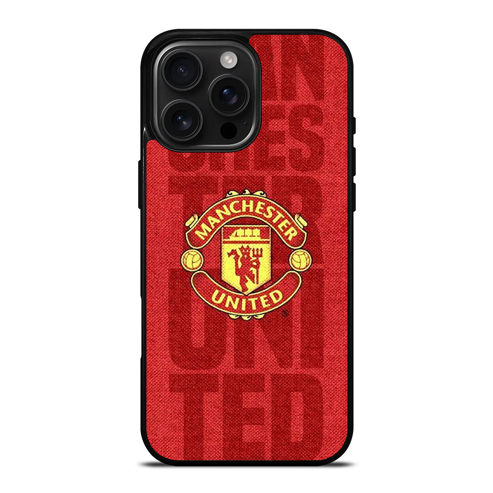 MANCHESTER UNITED ICON iPhone 16 Pro Max Case Cover