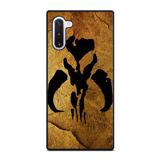 MANDALORIAN LOGO GOLD Samsung Galaxy Note 10 Case Cover
