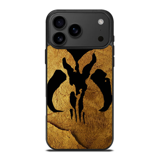 MANDALORIAN LOGO GOLD iPhone 17 Pro Max Case Cover