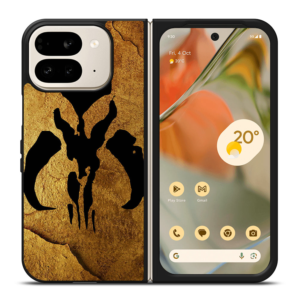 MANDALORIAN LOGO GOLD Google Pixel 9 Pro Fold Case Cover