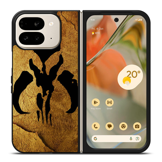 MANDALORIAN LOGO GOLD Google Pixel 9 Pro Fold Case Cover