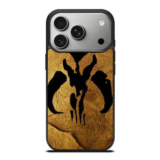 MANDALORIAN LOGO GOLD iPhone 17 Pro Case Cover