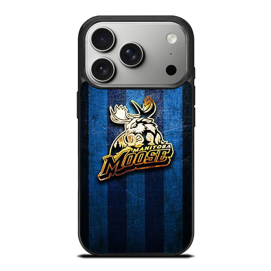 MANITOBA MOOSE GOLDEN LOGO iPhone 17 Pro Case Cover