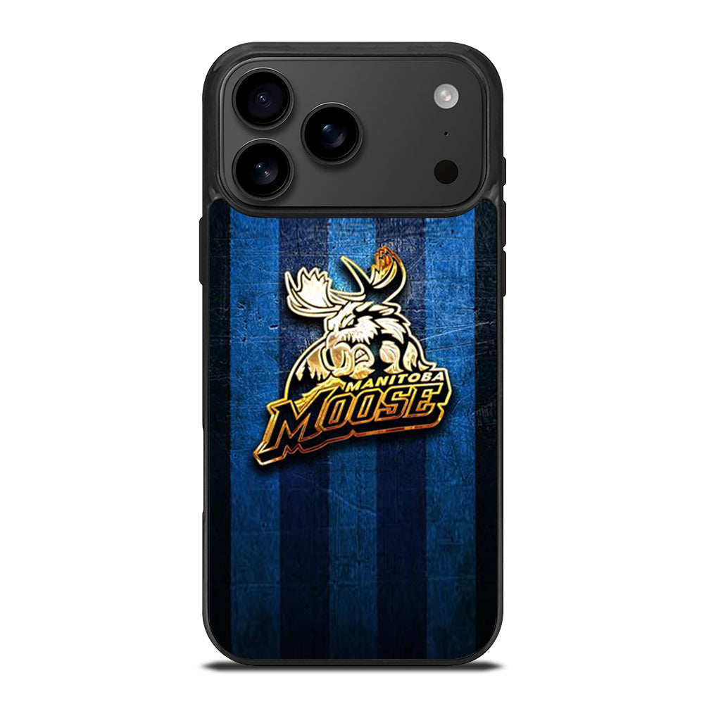 MANITOBA MOOSE GOLDEN LOGO iPhone 17 Pro Max Case Cover